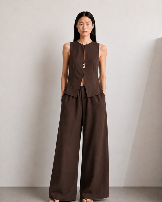Akila Linen Vest