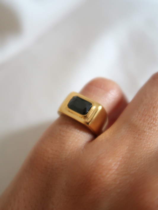 Anillo Jane meñique de acero