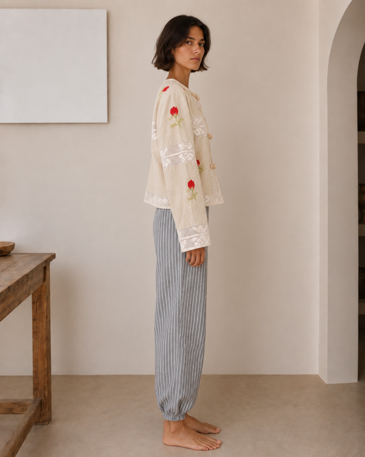 Chaqueta Carmín upcycling