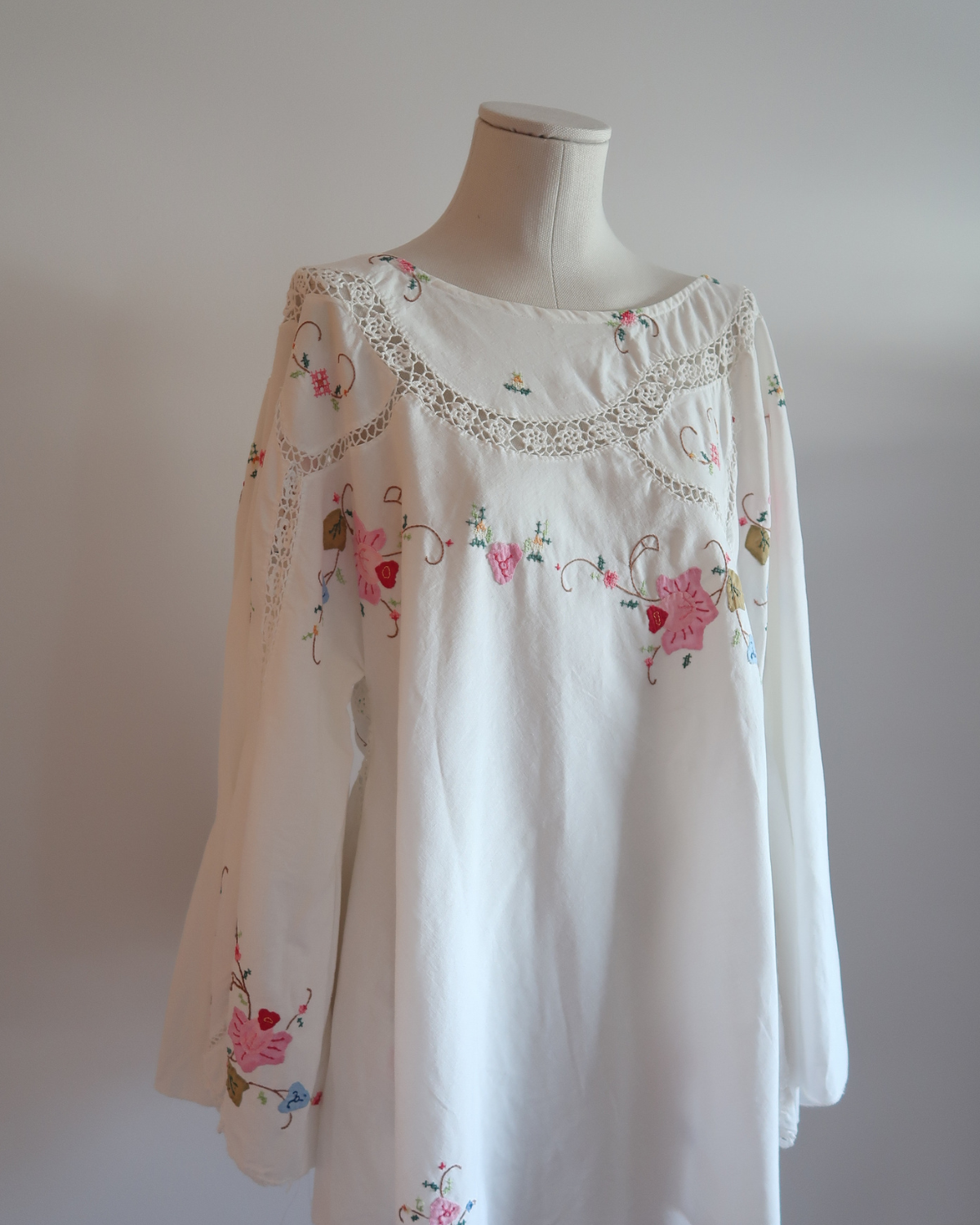 Upcycled Cape Dress #3