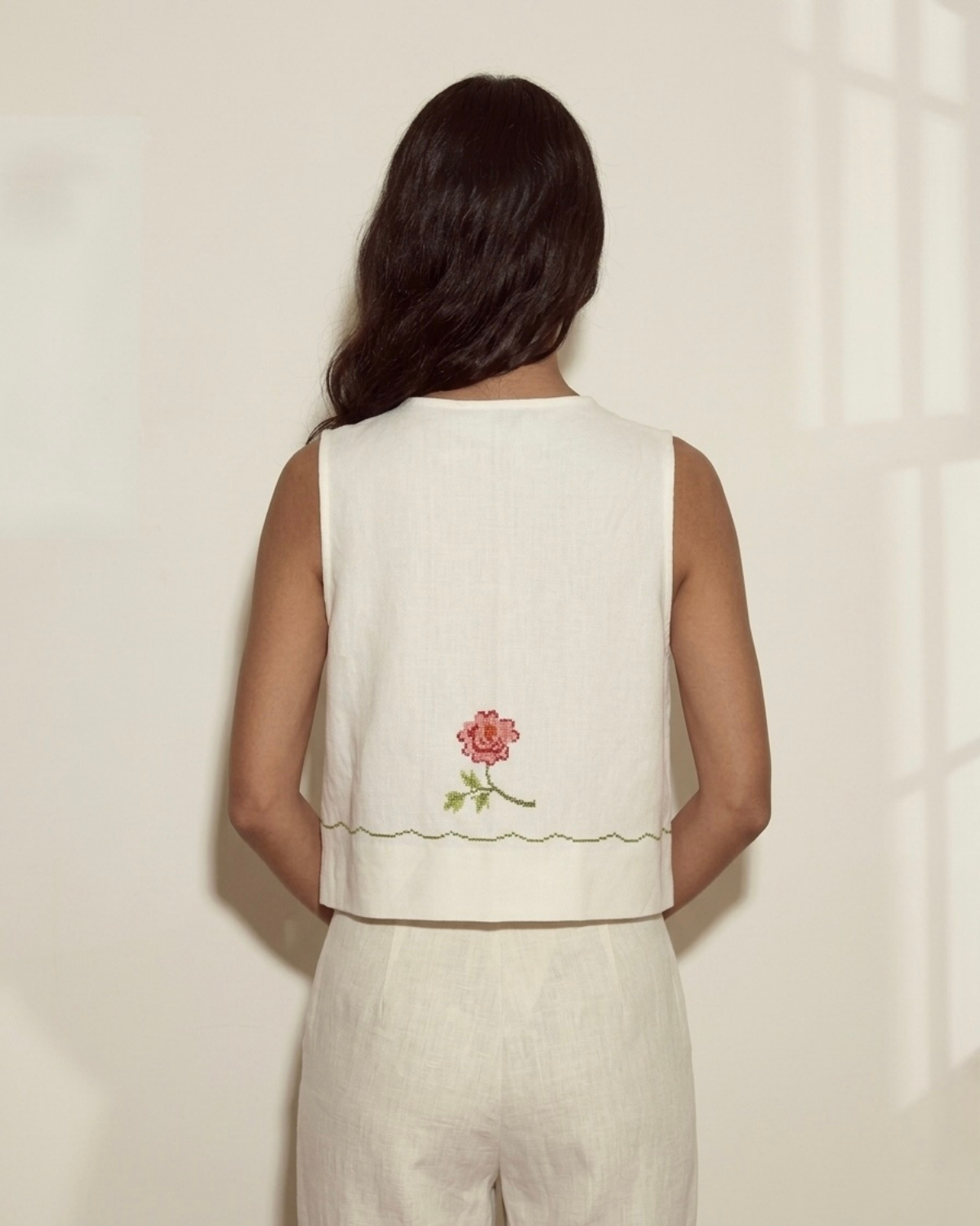 Melen upcycled blouse