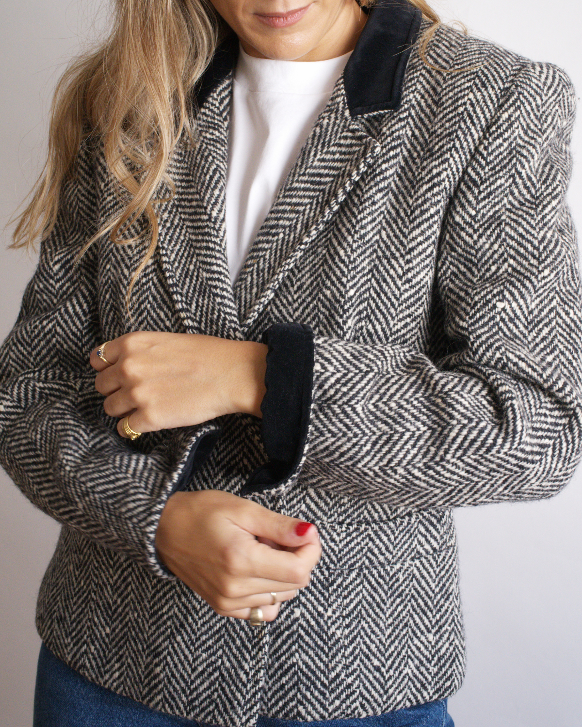 Blazer Vintage Espiga