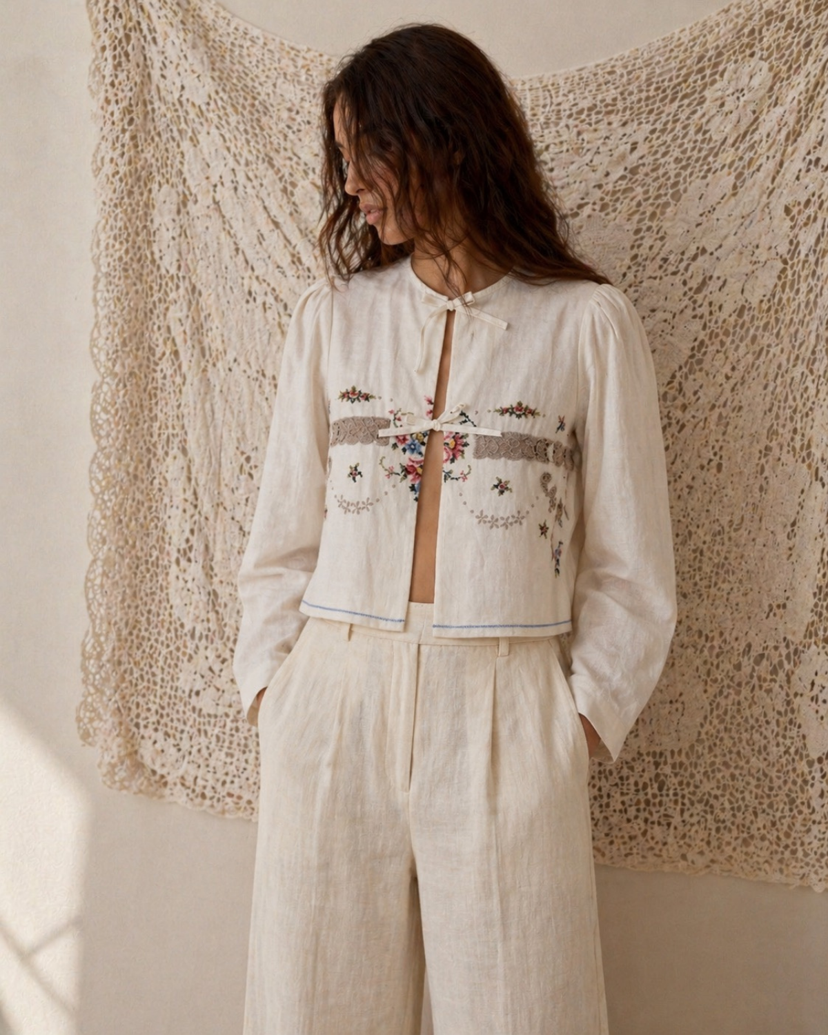 Upcycled Serena Blouse