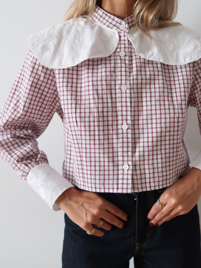 Blusa upcycling “Juliette”