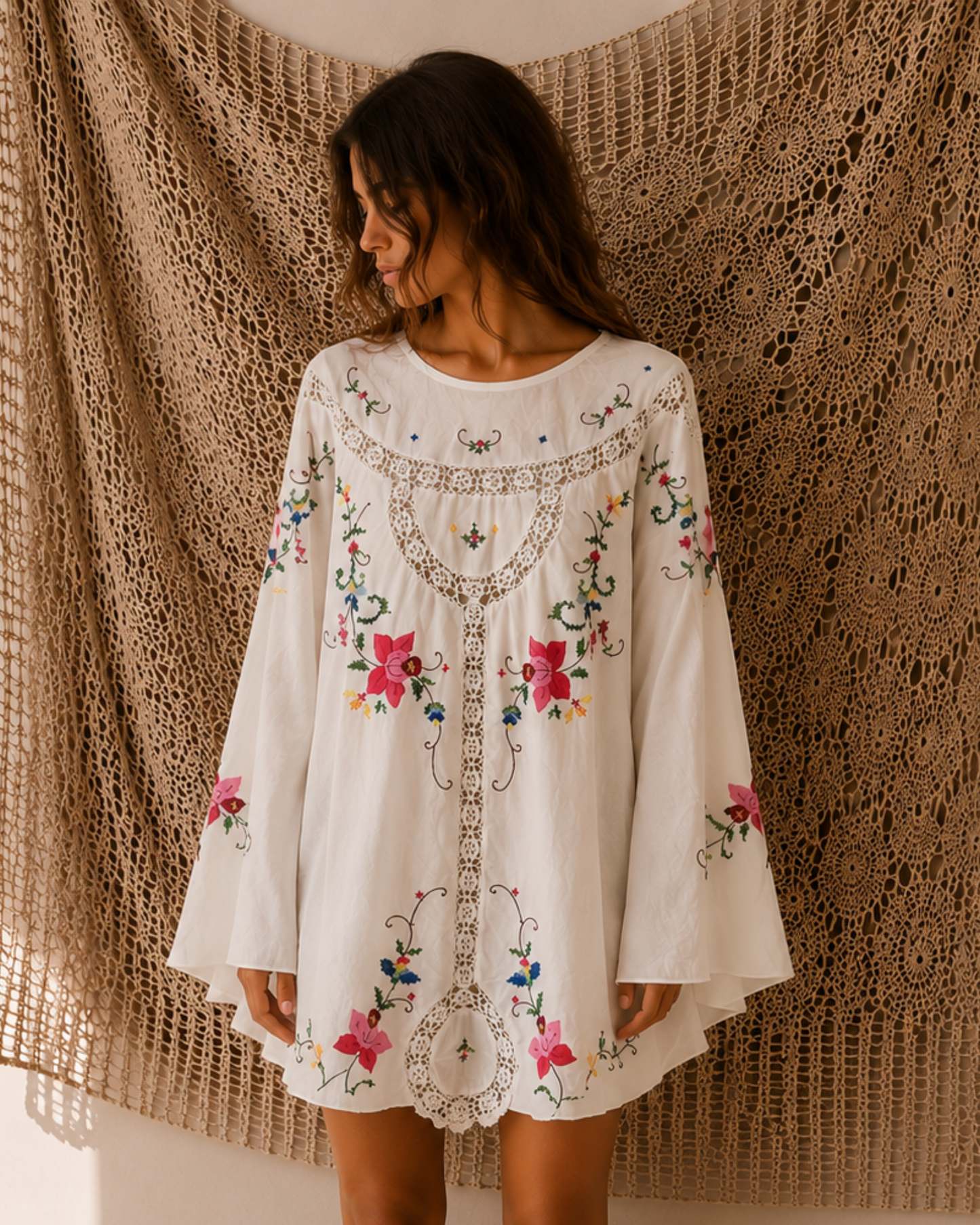 Vestido capa upcycling #2