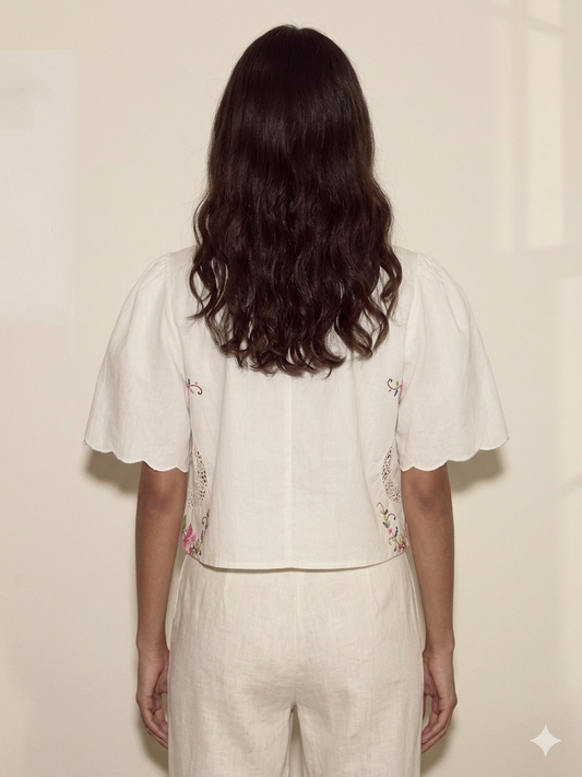 Muna upcycled blouse #2