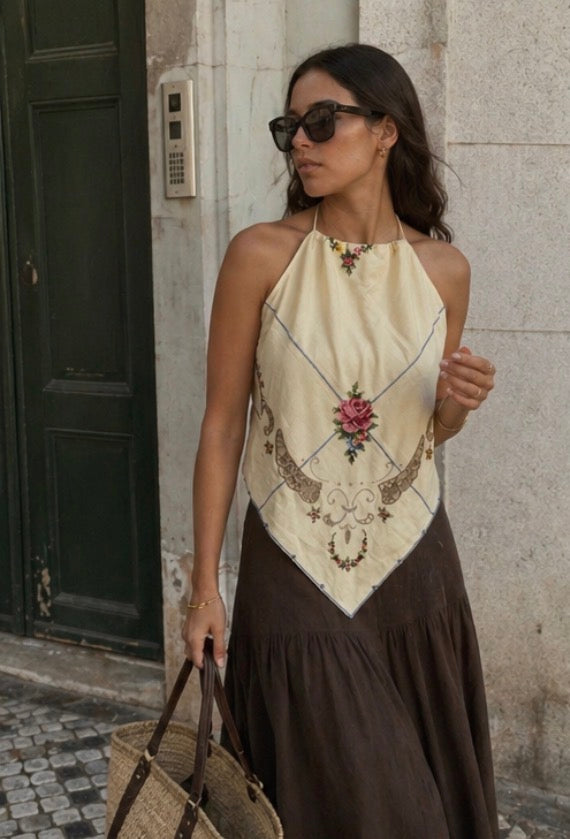 Top Herencia upcycling
