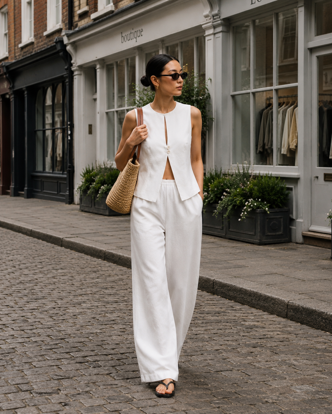 Akila Linen Vest