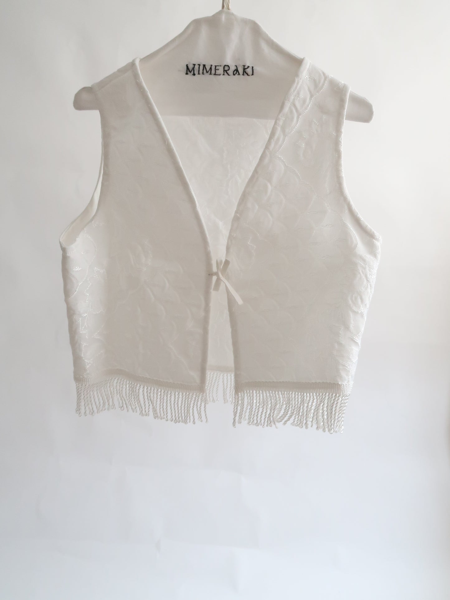 Chaleco Upcycled Vintage flecos