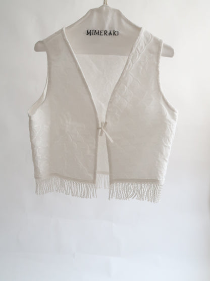 Chaleco Upcycled Vintage flecos