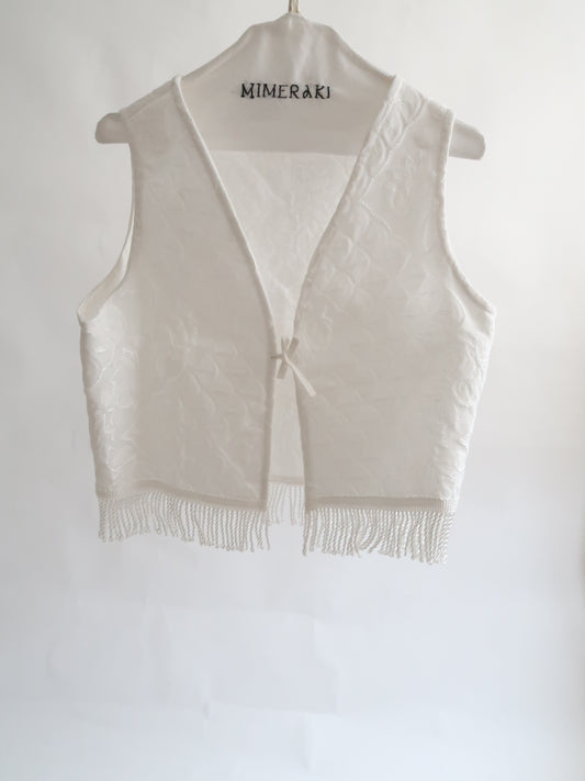 Chaleco  Elka flecos Upcycled