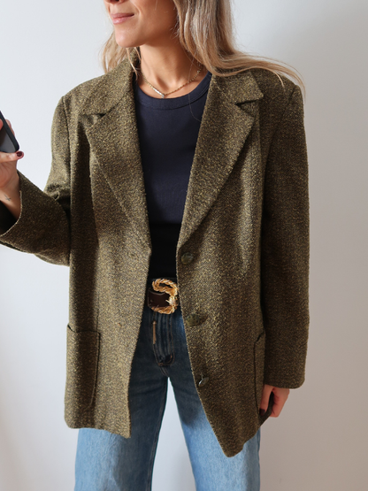 Blazer vintage jaspeado