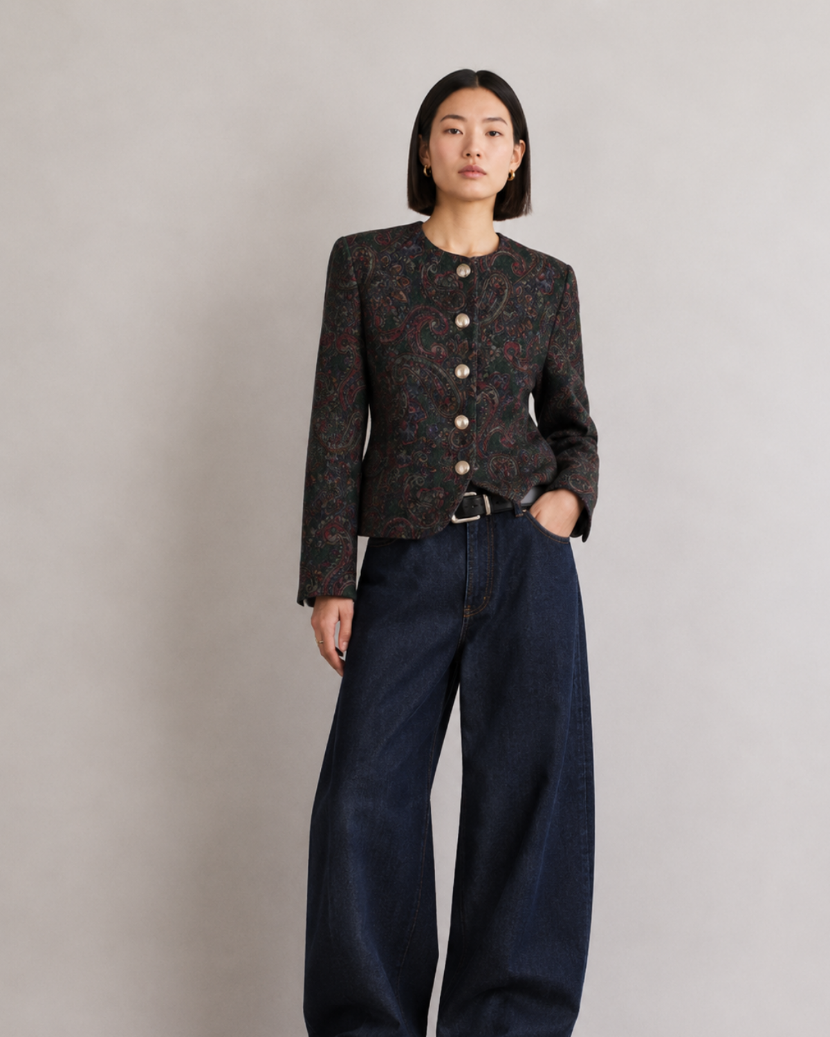Vintage paisley print jacket