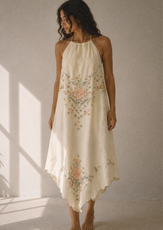 Vestido Atrani pico