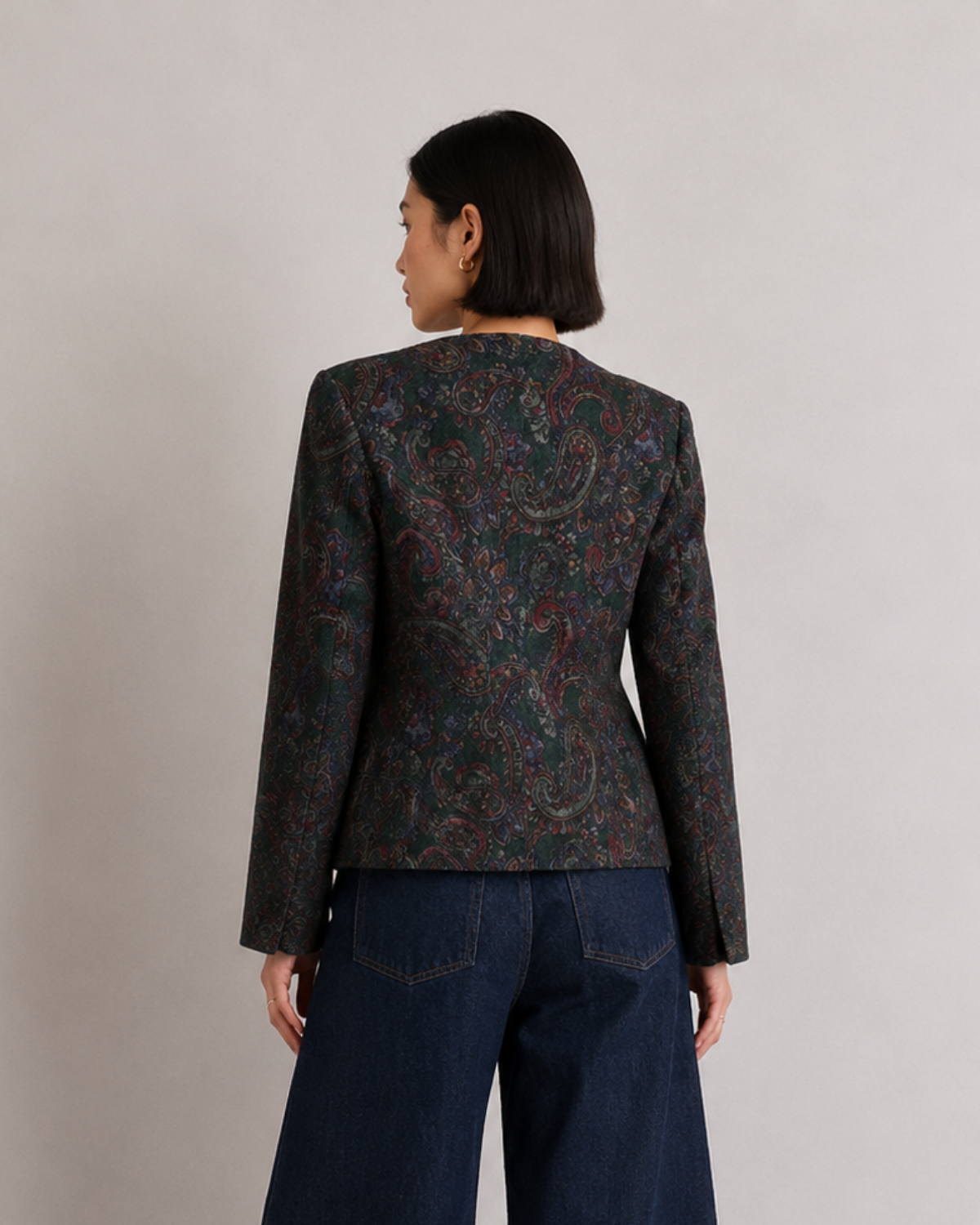 Vintage paisley print jacket