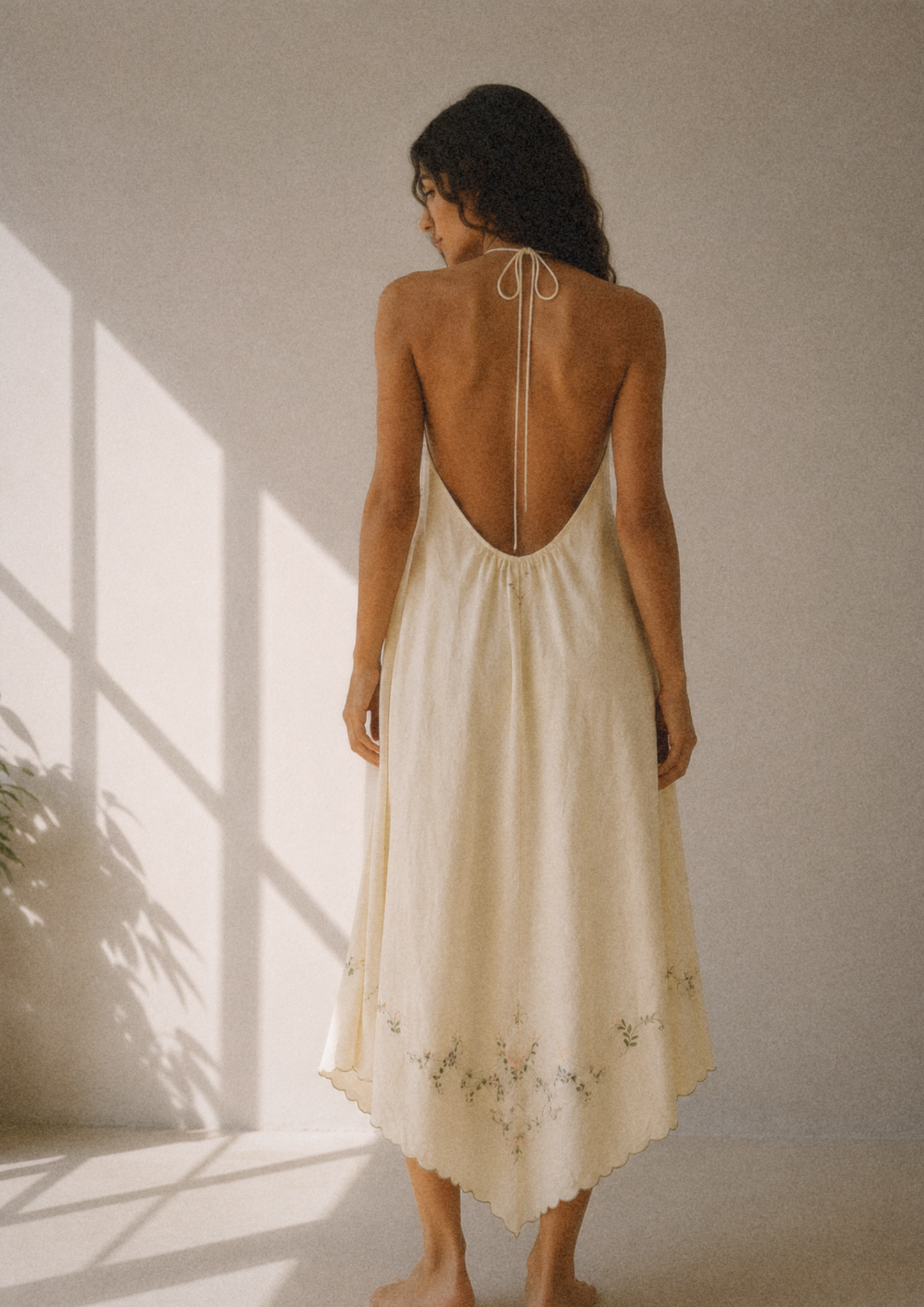 Vestido Atrani pico
