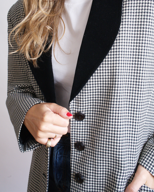 Blazer Vintage Pata de Gallo