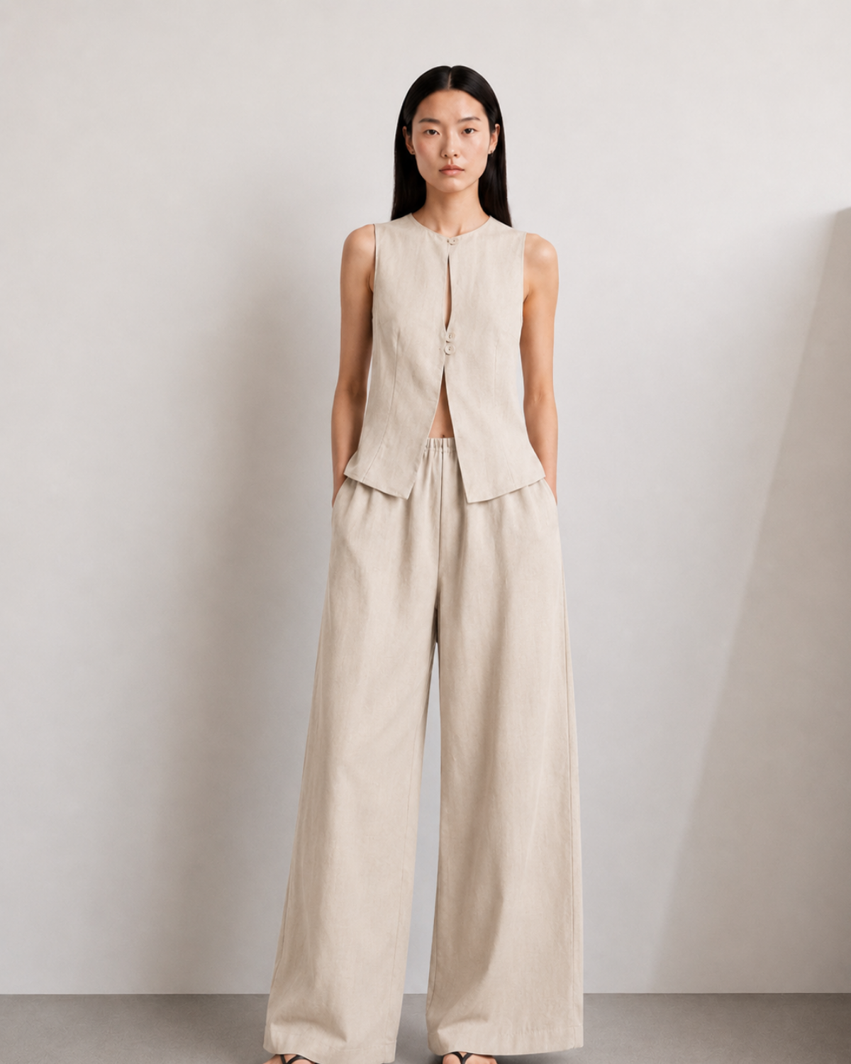 Akila Linen Vest