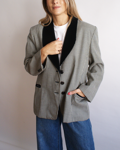 Blazer Vintage Pata de Gallo