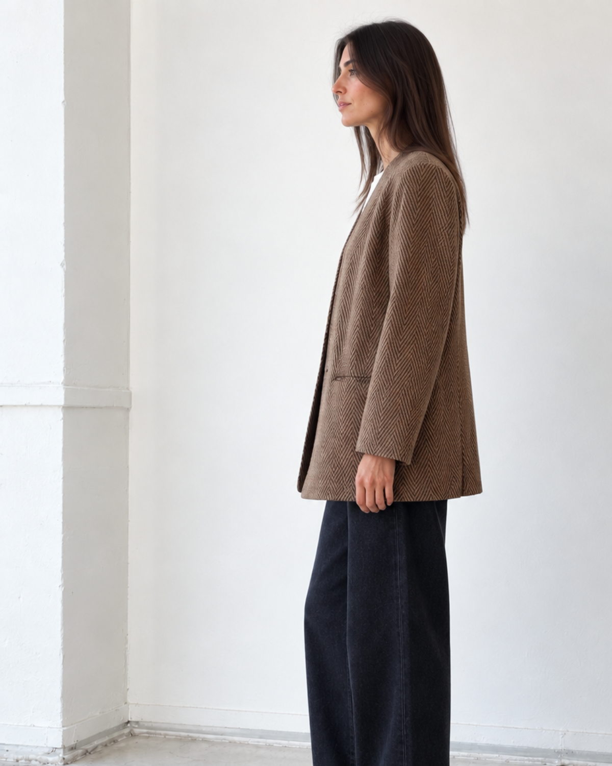 Blazer vintage espiga