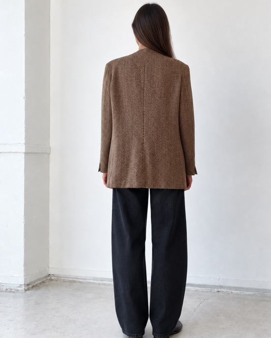 Blazer vintage espiga