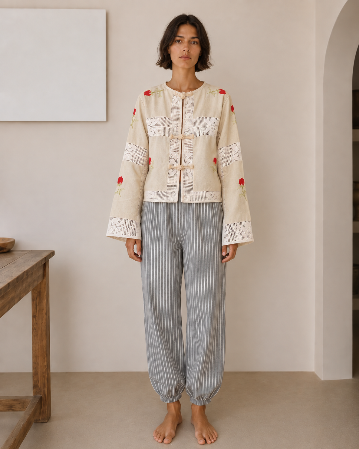 Chaqueta Carmín upcycling