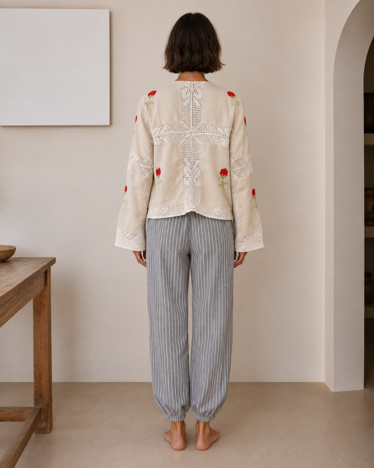 Chaqueta Carmín upcycling