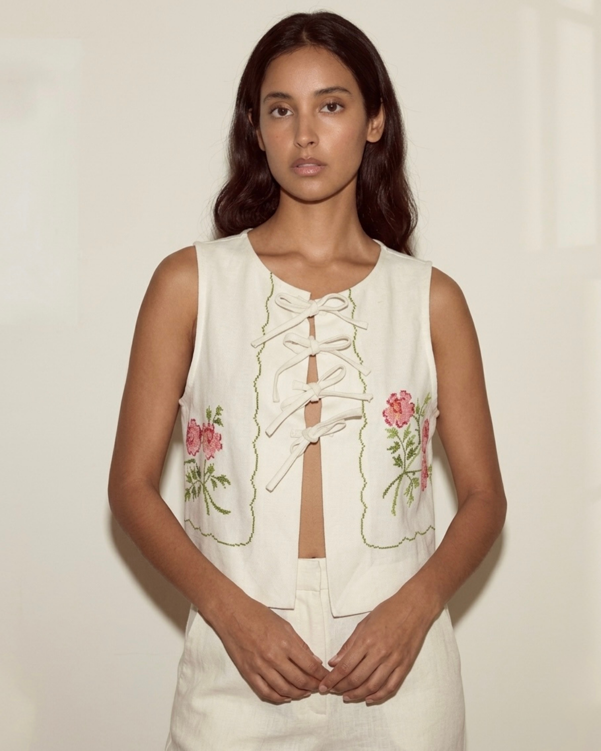 Melen upcycled blouse