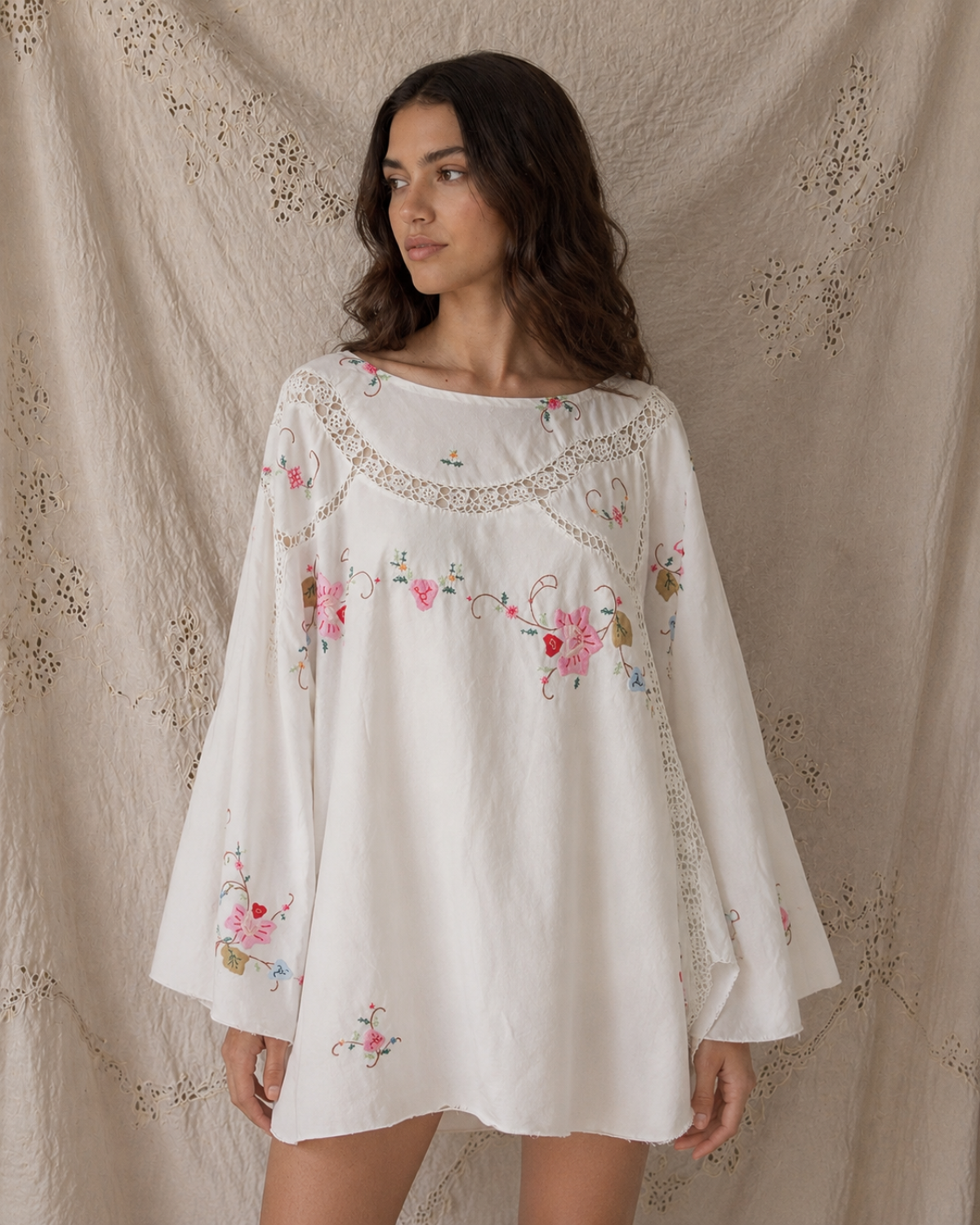 Upcycled Cape Dress #3