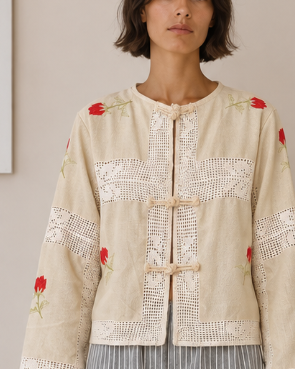 Chaqueta Carmín upcycling