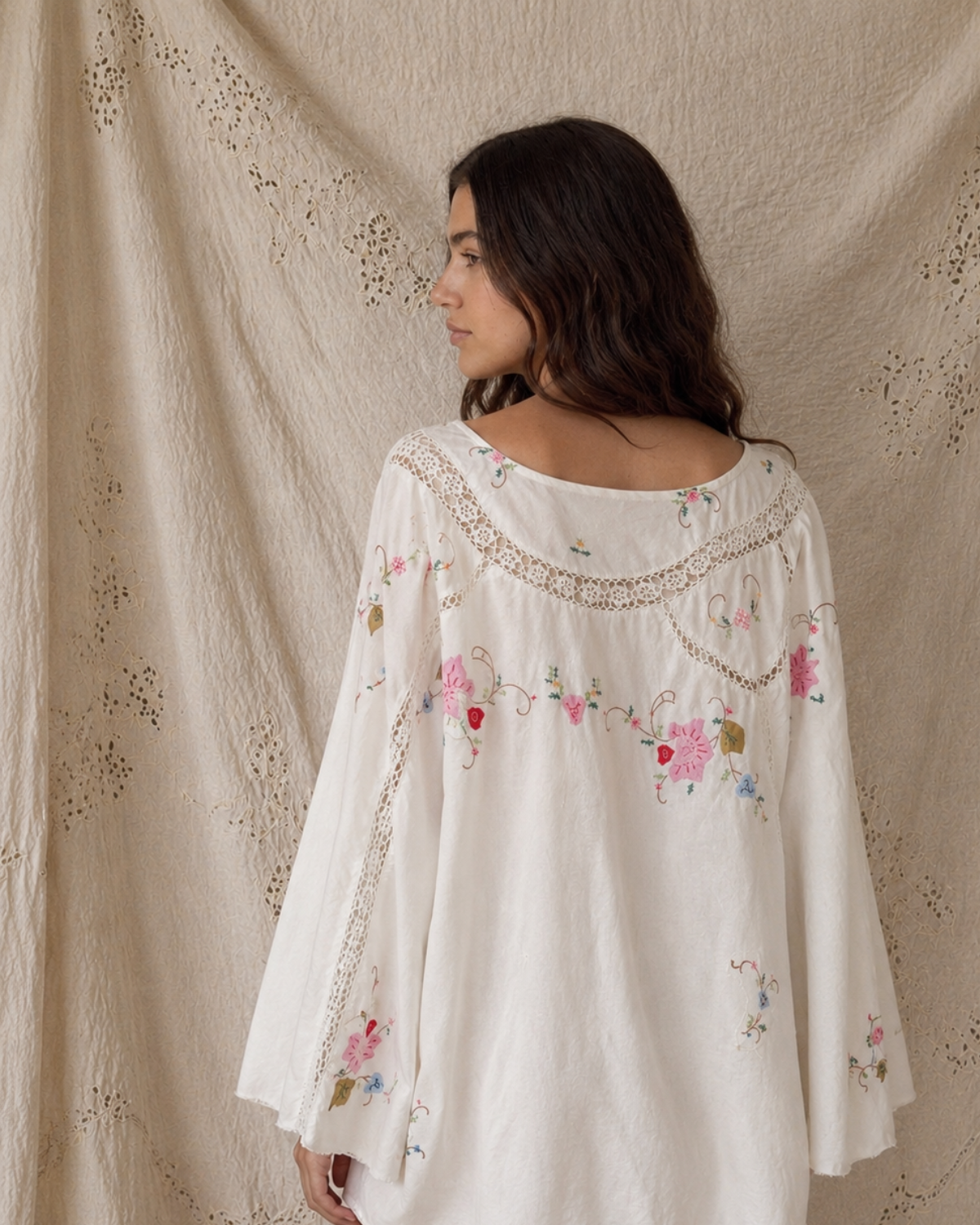 Upcycled Cape Dress #3