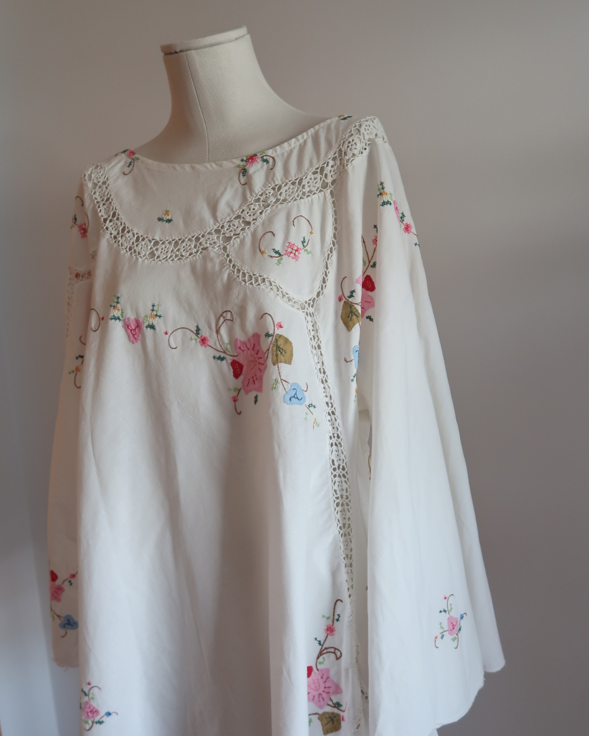 Upcycled Cape Dress #3