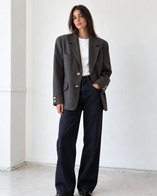 Blazer vintage gris