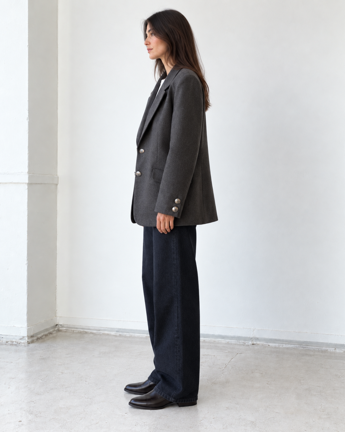 Vintage grey blazer