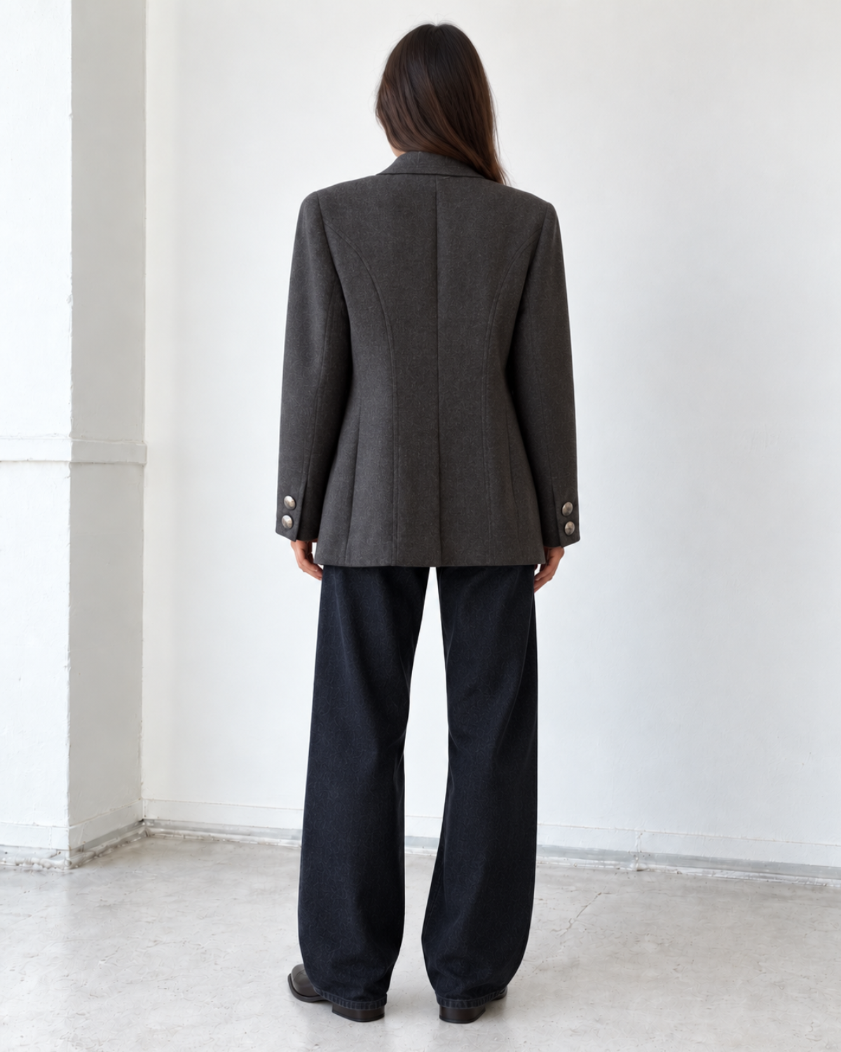 Vintage grey blazer