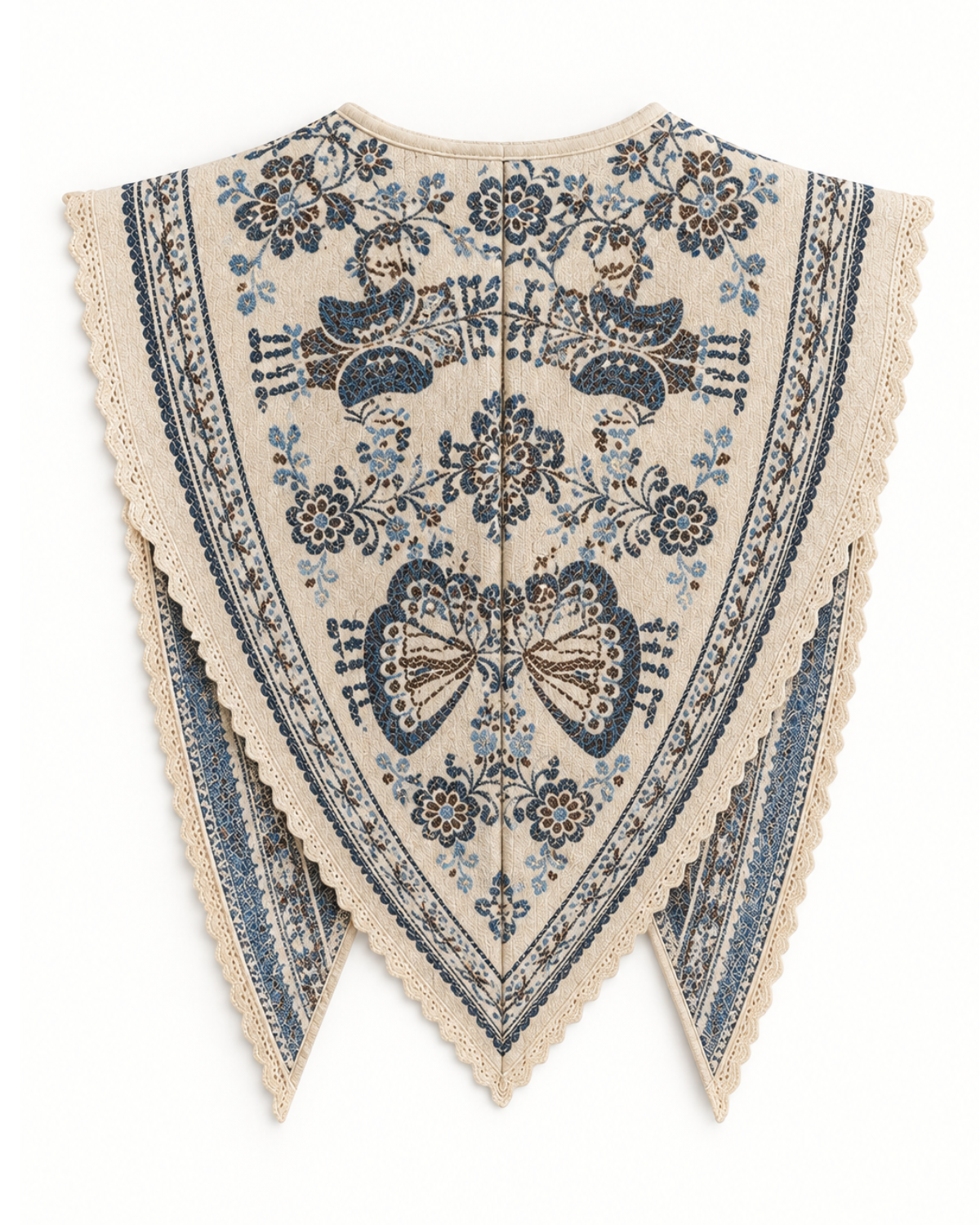 Cuello–chal upcycling Nila maxi