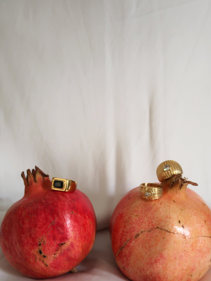 Anillo Jane meñique de acero