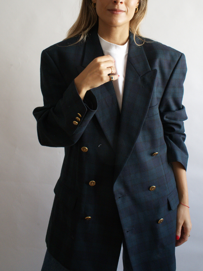 Blazer masculina cuadros