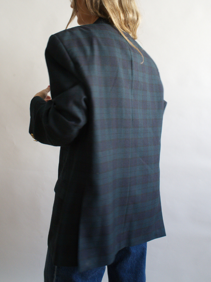 Blazer masculina cuadros