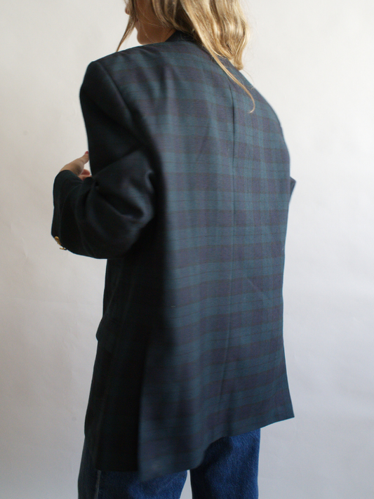 Blazer masculina cuadros