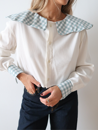 Blusa upcycling Lucie