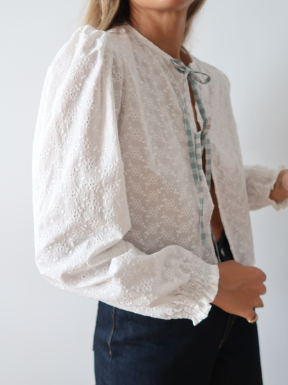 Blusa upcycling Isabelle