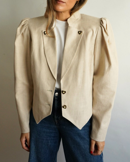 Austriaca vintage beige lino