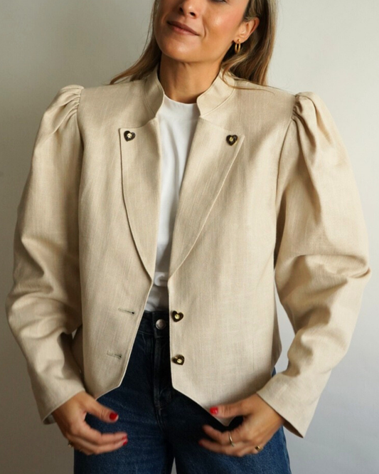 Austriaca vintage beige lino