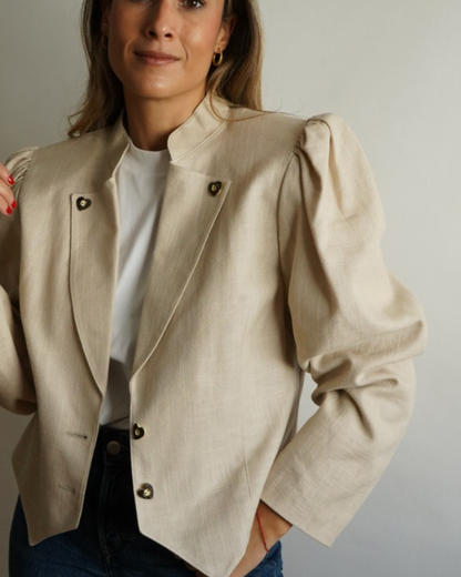 Austriaca vintage beige lino