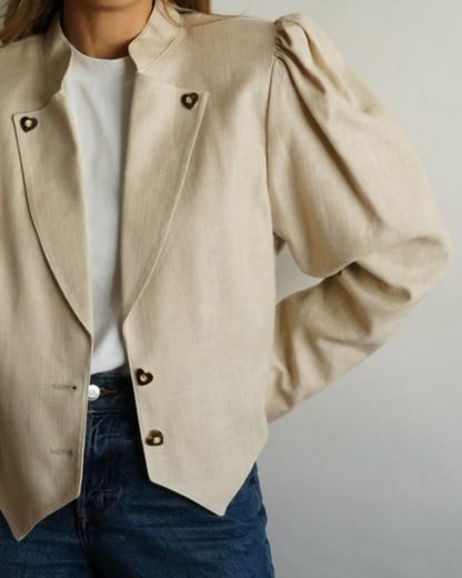 Austriaca vintage beige lino