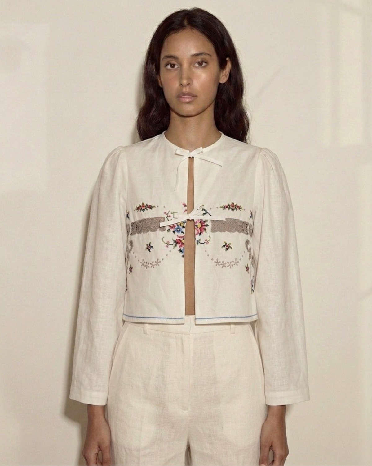 Upcycled Serena Blouse