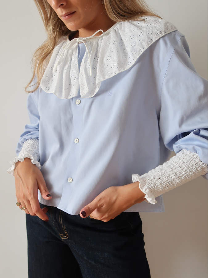 Blusa upcycling Aimée