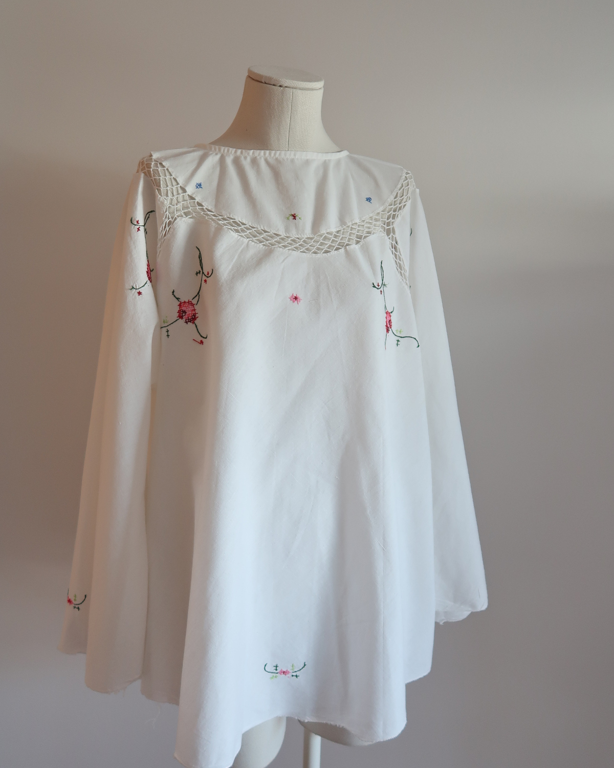 Upcycled Cape Dress #3