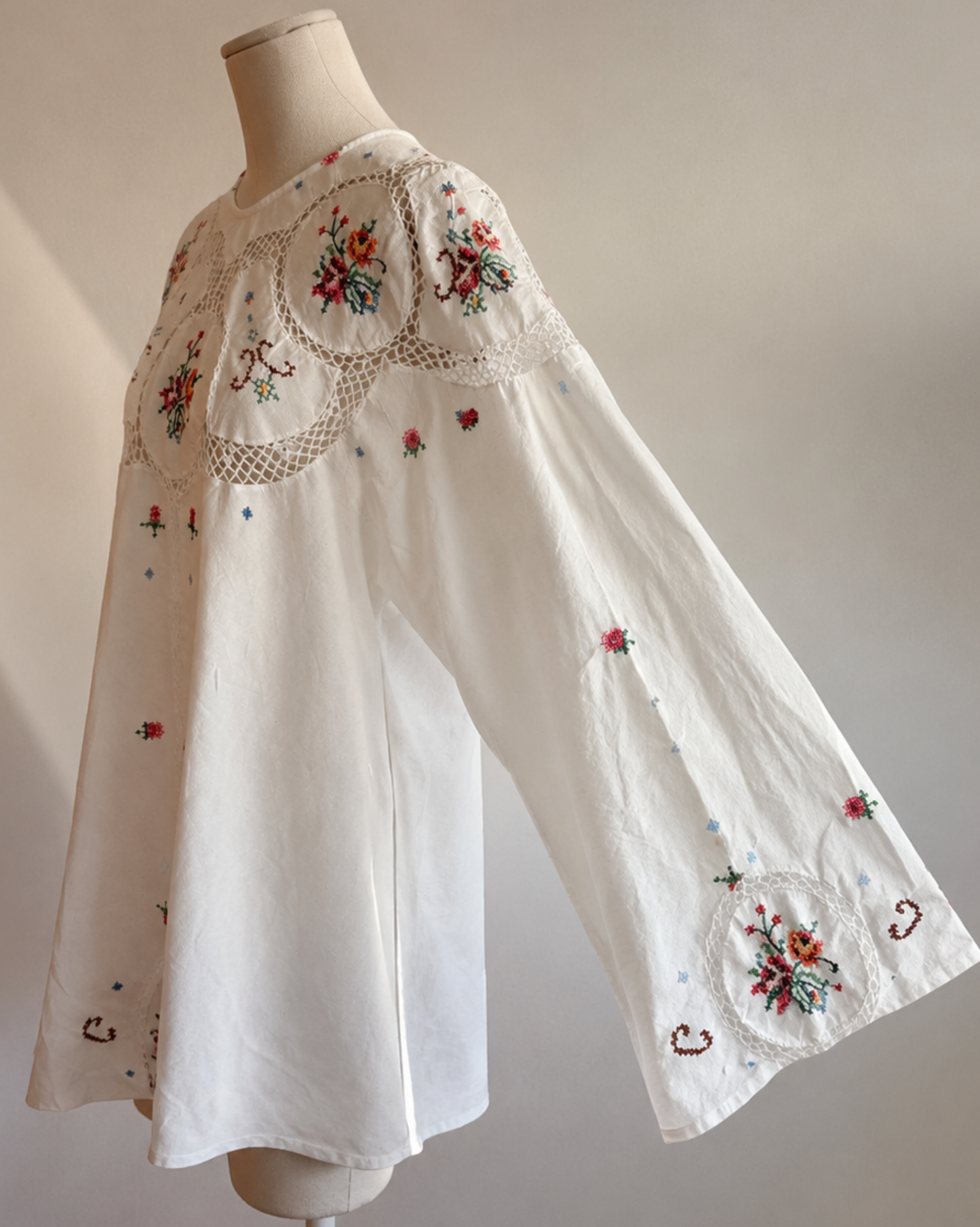Vestido capa upcycling #5